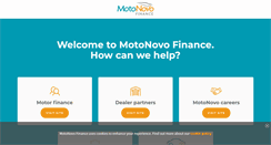 Desktop Screenshot of motonovofinance.com