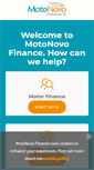 Mobile Screenshot of motonovofinance.com
